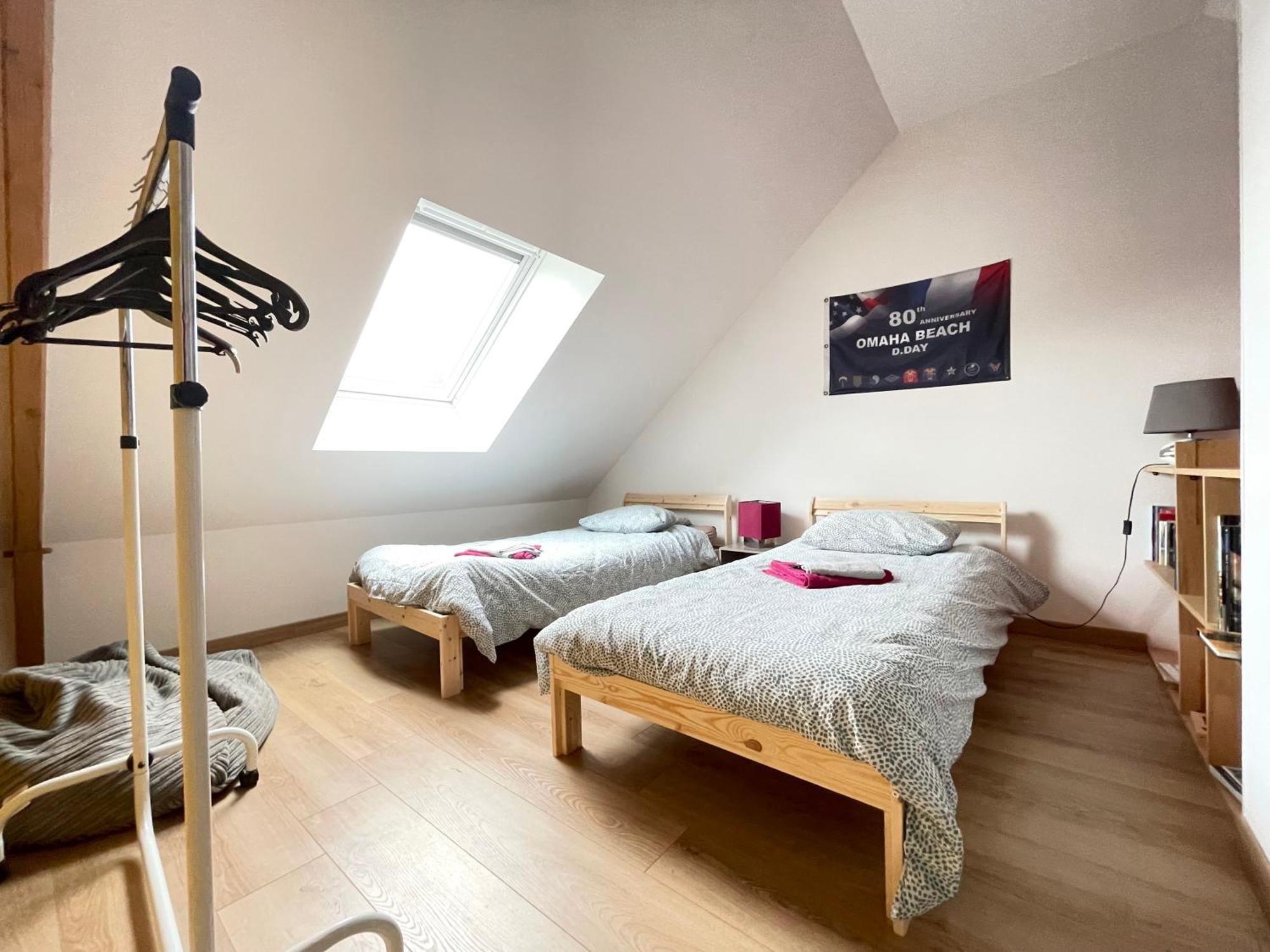 Sweet Omaha Belle Maison Recente Lumineuse Et Cosy Bien Equipee Jardin Clos 15 Mn A Pied Plage Omaha Beach Et Proche De Bayeux & Port En Bessin Saint-Laurent-sur-Mer Eksteriør billede
