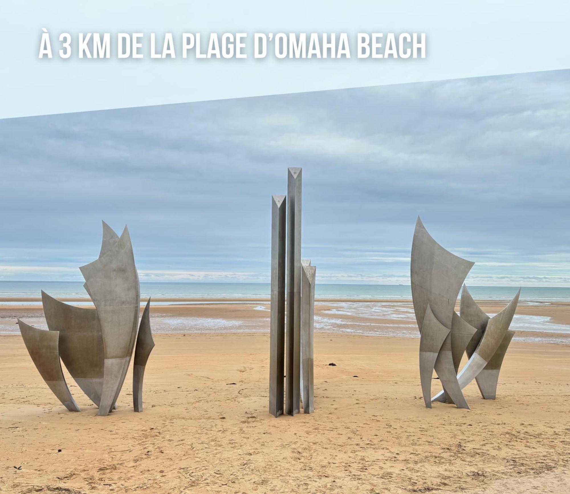 Sweet Omaha Belle Maison Recente Lumineuse Et Cosy Bien Equipee Jardin Clos 15 Mn A Pied Plage Omaha Beach Et Proche De Bayeux & Port En Bessin Saint-Laurent-sur-Mer Eksteriør billede